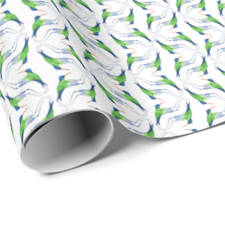 Jamaican Doctor Bird Wrapping Paper Geschenkpapier
