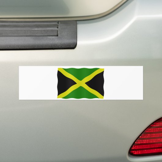 Jamaican flag autoaufkleber (Auf Auto)