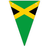 Jamaican Flag Happy Birthday Wimpelkette (Erste Fahne)