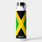Jamaican Flag Personalised Trinkflasche (Vorne)