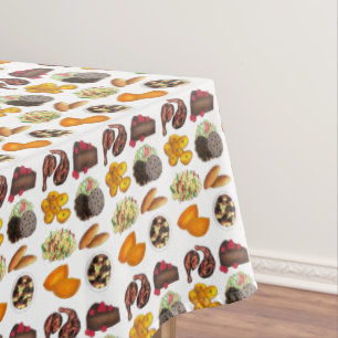 Jamaican Foods Caribbean Island Cuisine Print Tischdecke