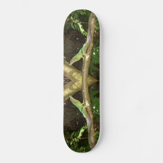 Jamaican Green Lizard Skateboard (Vorderseite)