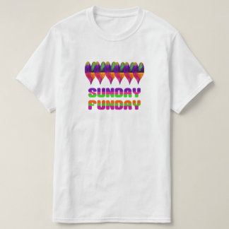 Jamaican Heart Sunday Funday T-Shirt