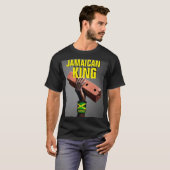 JAMAICAN KING Basic Dark T - Shirt (Vorne ganz)