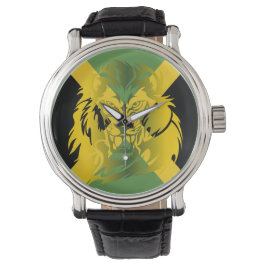 Jamaican Lion Watch Armbanduhr