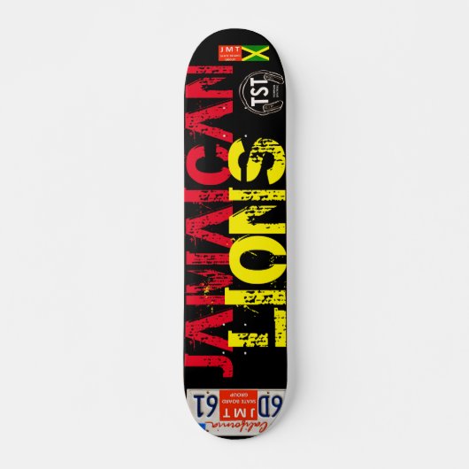 JAMAICAN LIONS JMT USA Skateboards (Vorne)