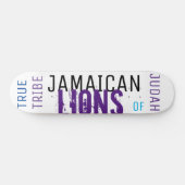JAMAICAN LIONS SKATEBOARD / JMT USA Skateboard (Horizontal)