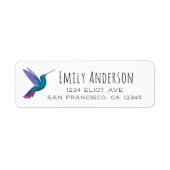 Jamaican Mango Hummingbird Label (Vorne)