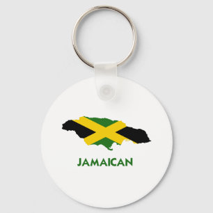 JAMAICAN MAP SCHLÜSSELANHÄNGER