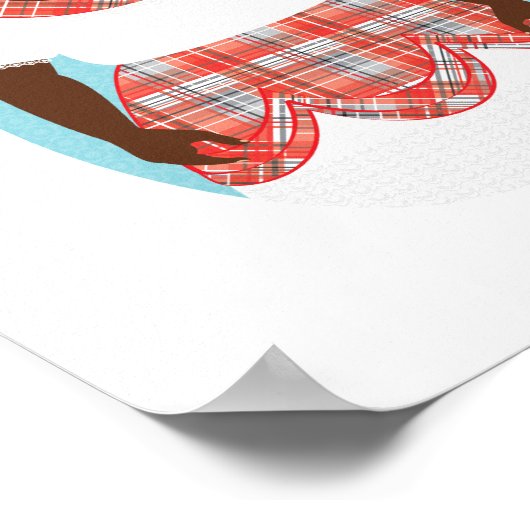 Jamaican Matryoshka Poster (Ecke)