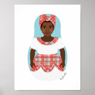 Jamaican Matryoshka Poster