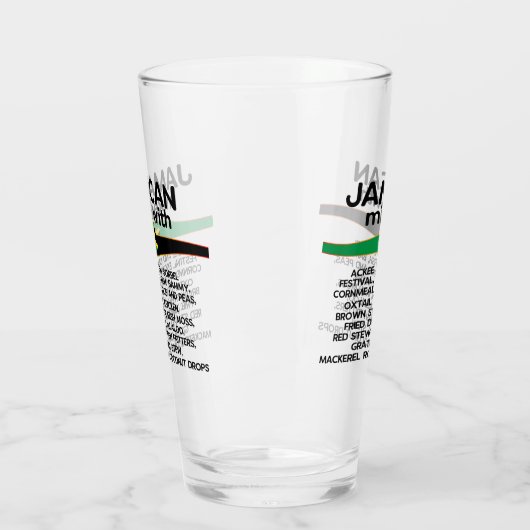 Jamaican Mixed With Jamaica Proud Glas (Links)