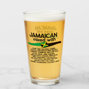 Jamaican Mixed With Jamaica Proud  Glas