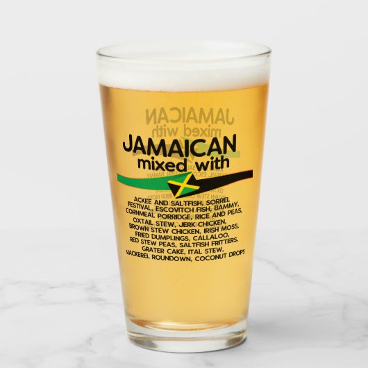 Jamaican Mixed With Jamaica Proud Glas (Rückseite (gefüllt))