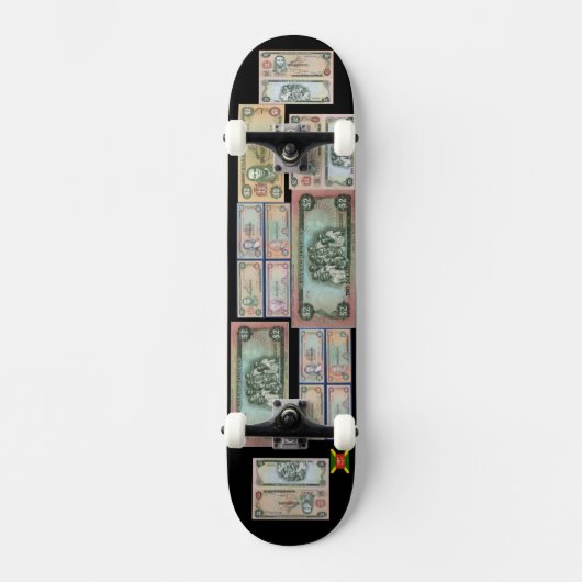 JAMAICAN MONEY Skateboard (Vorderseite)