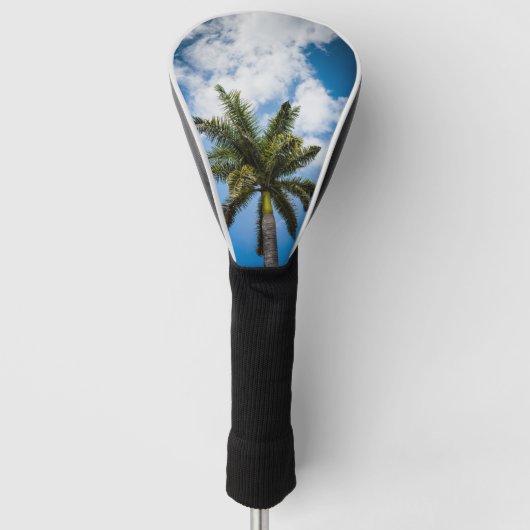Jamaican Palm Tree Golf Headcover (Vorderseite)