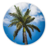 Jamaican Palm Tree Keramikknauf (Vorderseite)