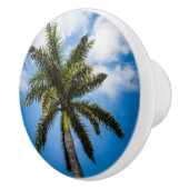 Jamaican Palm Tree Keramikknauf (Rechts)