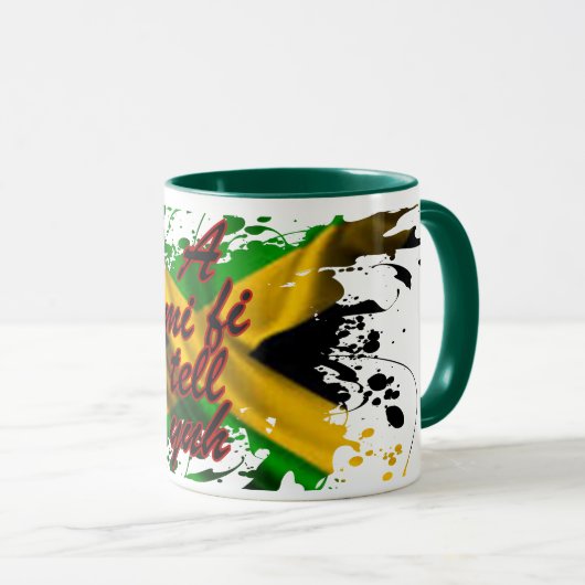 Jamaican Patios Mug Tasse (VorderseiteRechts)