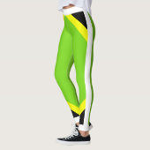 Jamaican Pride Flourescent Leggings (Links)
