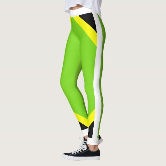 Jamaican Pride Flourescent Leggings (Links)