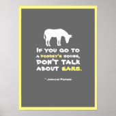 Jamaican Proverb Poster (Vorne)