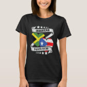 Jamaican puerto rican  Half Puerto rican half Jama T-Shirt (Vorderseite)
