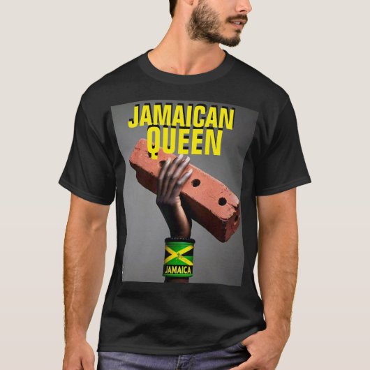 JAMAICAN QUEEN Dark T - Shirt (Vorderseite)