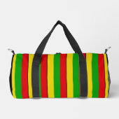 Jamaican Rasta Gemustert gestrichen Duffle Bag (Vorderseite)