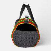 Jamaican Rasta Gemustert gestrichen Duffle Bag (Rechts)