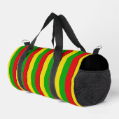 Jamaican Rasta Gemustert gestrichen Duffle Bag (Rechte Ecke)