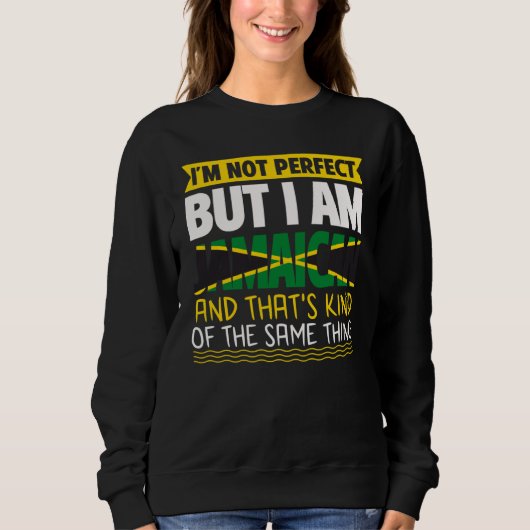 Jamaican Roots reggae Jamaica Patty Partner 9 Sweatshirt (Vorderseite)