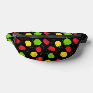 Jamaican Scotch Bonnet Chillies Black Koch Bauchtasche