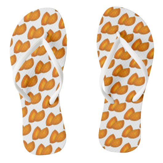 Jamaican Spicy Beef Patty Patties Jamaica Pastry Badesandalen (Fußbett)