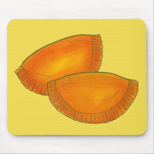 Jamaican Spicy Beef Patty Patties Jamaica Pastry Mousepad