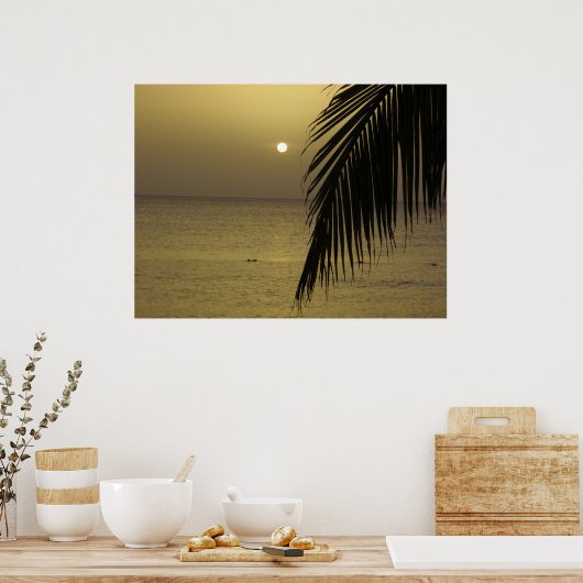 Jamaican Sunset Poster (Küche)