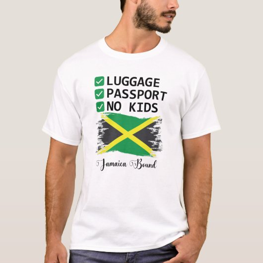 Jamaican Travel Vacation Outfit To Jamaica Lover T-Shirt (Vorderseite)