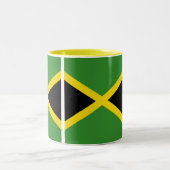 Jamaican Vibes Zweifarbige Tasse (Mittel)