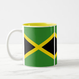Jamaican Vibes Zweifarbige Tasse