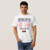 JAMAICAN YARD SALE T - Shirt (Vorne ganz)