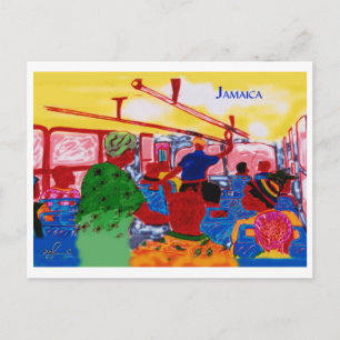 JamaicanBusRide Postkarte
