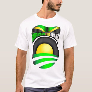 Jamaicans für Obama T-Shirt