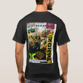 JAMAICANS UNITE Basic Dunkle T - Shirt (Rückseite)
