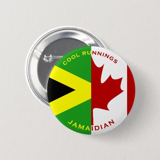 Jamaidian Knopf Button (Vorne & Hinten)