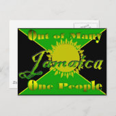 Jamaika1 Postkarte (Vorne/Hinten)