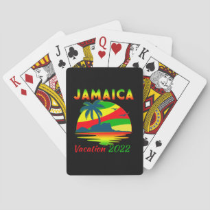 Jamaika 2022 Cruise Vacation Group Matching  Spielkarten