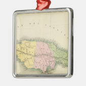 Jamaika 2 silbernes ornament (Links)