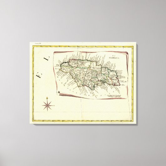 Jamaika 3 leinwanddruck (Vorderseite)