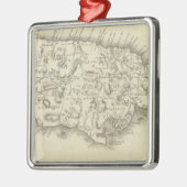 Jamaika 3 ornament aus metall (Links)