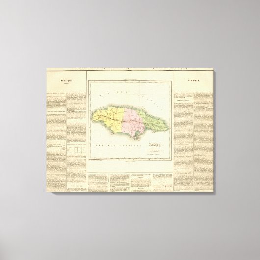 Jamaika 4 leinwanddruck (Vorderseite)